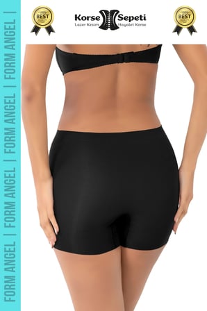 #Korse İz Göstermeyen Kaymaz Basen Toparlayıcı Şekillendiren Lazer Kesim Korse Boxer - 2 Adet