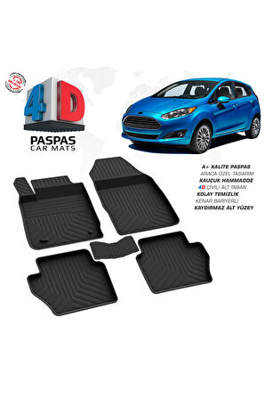 Ford Fiesta 4D Havuzlu Paspas 2015 – 2017 Model