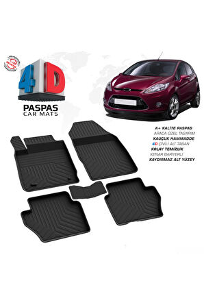 Ford Fiesta 4d Havuzlu Paspas 2009 – 2015 Model