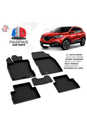 Renault Kadjar 4D Havuzlu Paspas 2015 – 2021 Model