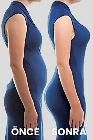 Uniquetrenders Kadın Toparlayıcı Dikişsiz Klasik Korse 2'li Set