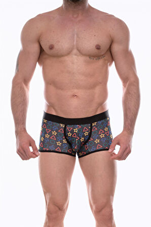 Don Moris Erkek Desenli Mini Boxer