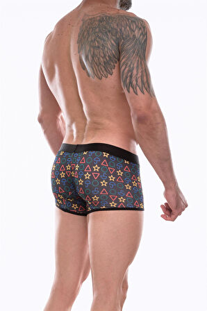 Don Moris Erkek Desenli Mini Boxer