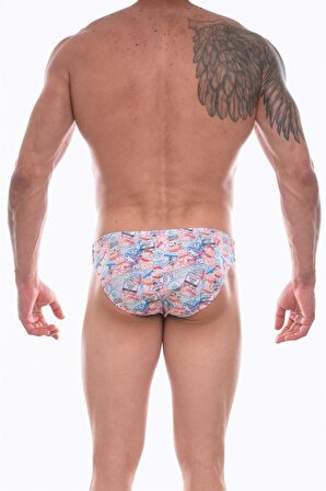 Don Moris Erkek Desenli Slip