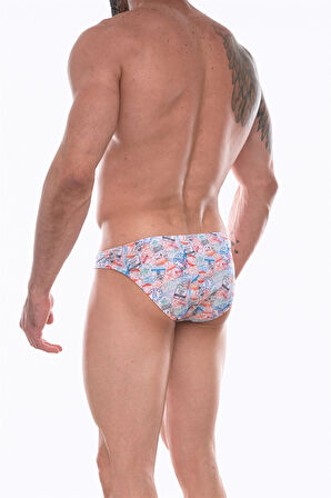 Don Moris Erkek Desenli Slip