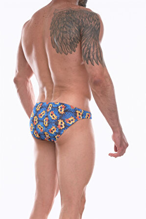 Don Moris Erkek Desenli Slip Çamaşır