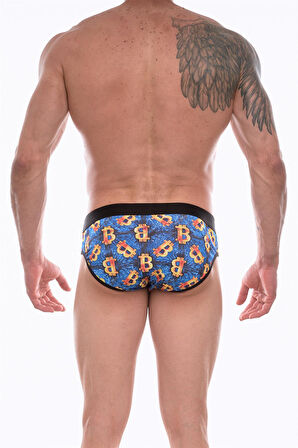 Don Moris Erkek Desenli Slip