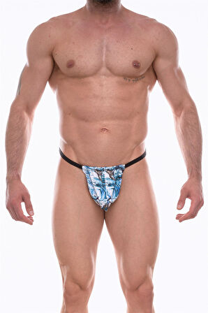 Don Moris Erkek Desenli String Çamaşır