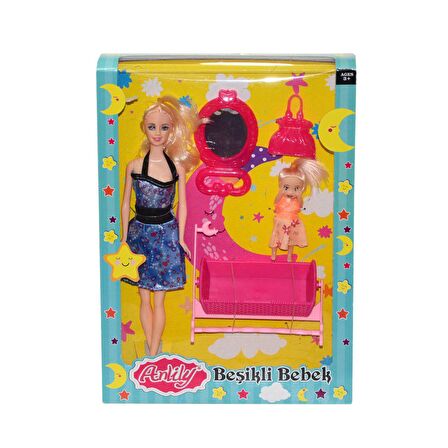 FABBATOYS Anlily Beşikli Bebek / +3 yaş