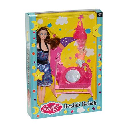 FABBATOYS Anlily Beşikli Bebek / +3 yaş