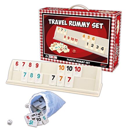 FABBATOYS Travel Rummy Set