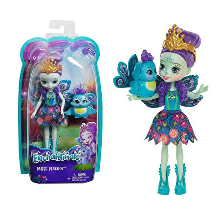 FABBATOYS Enchantimals Ana Karekter Bebekler / +4 yaş