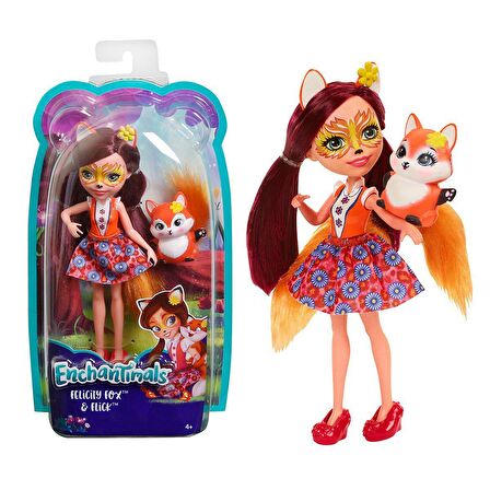 FABBATOYS Enchantimals Ana Karekter Bebekler / +4 yaş