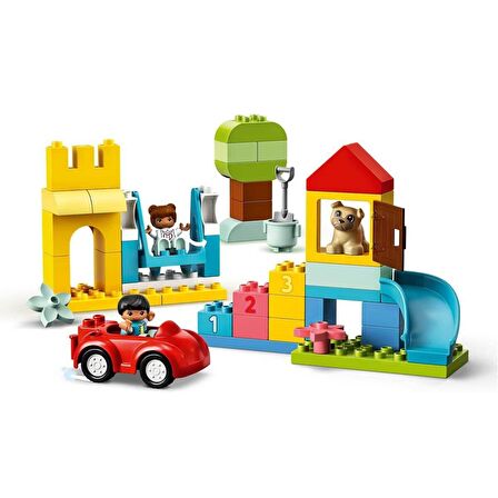 FABBATOYS 10914 LEGO® Duplo® Lüks Yapım Parçası Kutusu / 85 parça / +1,5 yaş