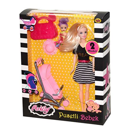 FABBATOYS Anlily Pusetli Bebek / +3 yaş
