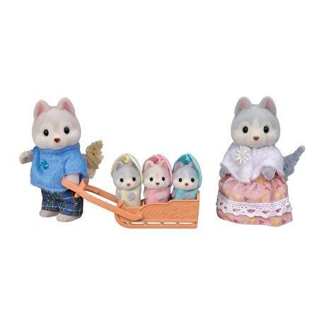 FABBATOYS Sylvanian Families Husky Ailesi +4 yaş