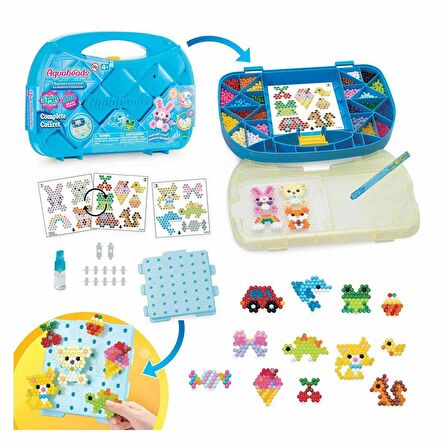 FABBATOYS AquaBeads Çantalı Başlangıç Seti 900 parça +4 yaş