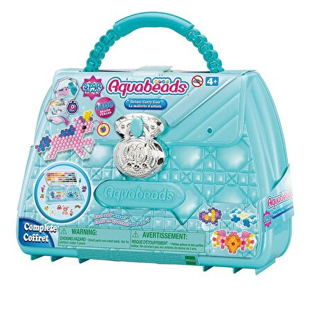 FABBATOYS AquaBeads Çantalı Delüks Set 1400 parça +4 yaş