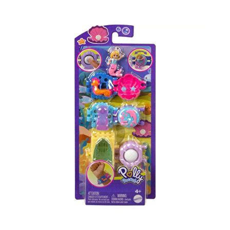 FABBATOYS Polly Pocket Bileklik Olabilen Sevimli Oyun Setleri