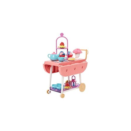 FABBATOYS HMM65 My First Barbie - İlk Barbie Bebeğim Çay Partisi Oyun Seti