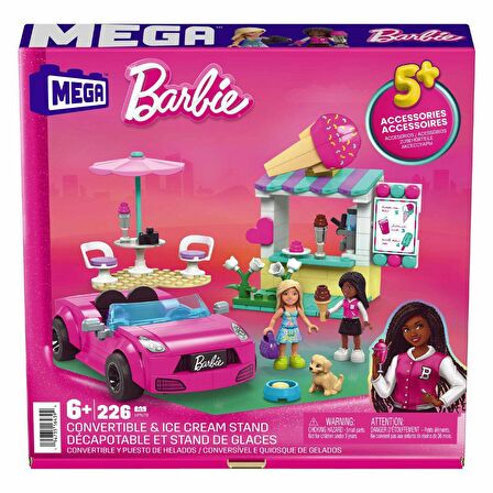 FABBATOYS HPN78 MEGA Barbie® Dondurma Standı 226 parça +6 yaş