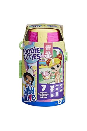 FABBATOYS Baby Alive, Foodie Cuties Sürpriz Matara +3 yaş