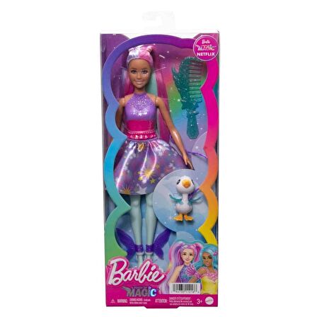 FABBATOYS HLC34 Barbie A Touch Of Magic Karakter Bebekler