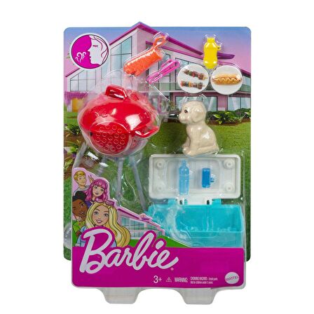 FABBATOYS GRG75 Barbie'nin Ev Dekorasyonu Oyun Setleri / Asorti Seçilemez.