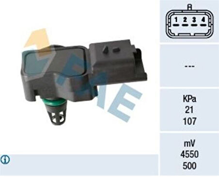 FAE 15212 Hava Basınç Sensör 308 3008 5008 207 Partner Tepee C4 C4 Picasso DS3 C3 Picasso Berlingo III Mini Cooper EP3 EP3C EP6 EP6C 1920.LW