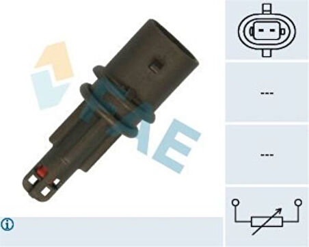 FAE 33225 Hava Sıcaklık Sensörü Z16XER A16XER Astra H 1238079