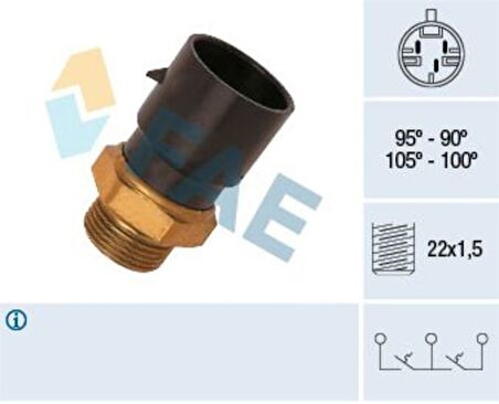 FAE 38020 Hararet Müşürü Keçesi Olan Astra F-Omega B-Kadett E 1341026