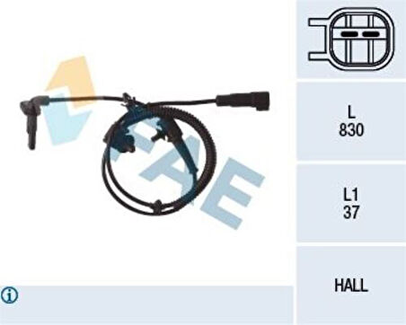 FAE 78109 Arka ABS Sensörü Insignia 1238438