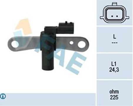 FAE 79327 Krank Mili Sensörü Logan 1.2 16V 1.4MPI 1.6MPI 8200772182