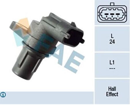 FAE 79386 Eksantrik Mili Konum Sensörü W169 04-12 W245 05-11 W204 07-14 W211 05-08 W212 09-15 W221 05-12 A2729050043