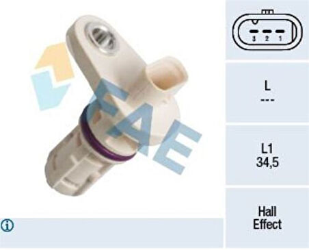 FAE 79395 Krank Devir Sensörü Astra J Insignia A14Net 1249089