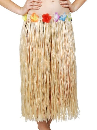 Hawaii Tarzı Hula Eteği – 60 cm Hasır Naturel Etek (5671) gotlthmngoxx