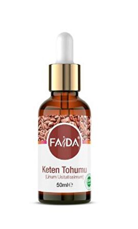 Faida Keten Tohumu Yağı-Linum Usitatissimun(50 ml)