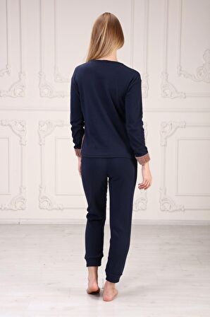 Baskılı İnterlok Pijama Takım
