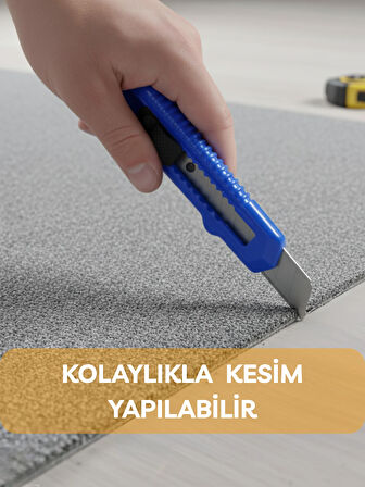 Falçata Plastik Gövde Geniş Maket Bıçağı Büyük Boy Halı Karton Kutu Gündelik Kullanım Hobi Bıçağı 15 CM