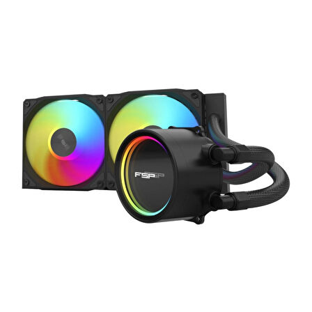 Fsp AE24-B 240mm Siyah ARGB İşlemci Sıvı Soğutucu