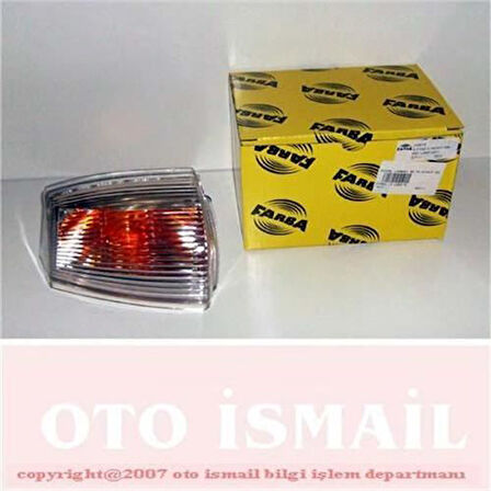 Farba-Ulo 12087 Sinyal Lambası Sol Duysuz Beyaz Renault 9 1996 8702127169