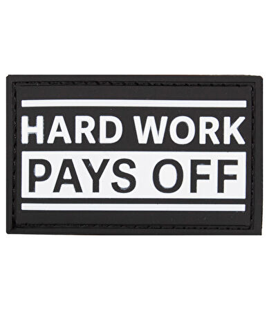 MuscleCloth Hard Work Pays Off Patch 8x5 Cm