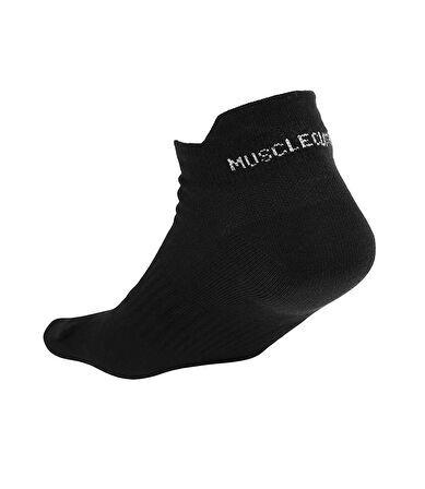 MuscleCloth Low Cut Çorap 3'lü Paket Siyah