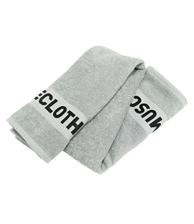 MuscleCloth Spor Havlu Gri