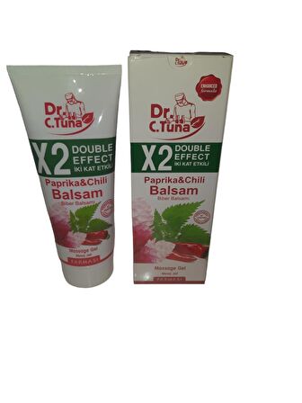 Farmasi Dr. C. Tuna X2 Double Effect Paprika Chili Biber Balsamı Masaj Jeli