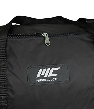 MuscleCloth Packable Katlanabilir Silindir Çanta Siyah