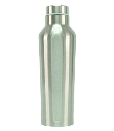 MuscleCloth Paslanmaz Çelik Termos 500 ml Gümüş