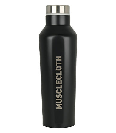 MuscleCloth Paslanmaz Çelik Termos 500 ml Siyah