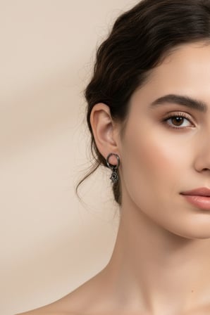 Kadın Halka Fatma Ana Eli Kupe