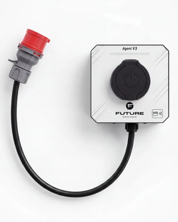 Future Teknik Future Ac Wallbox 22KW - Agent V3 Smart Elektrikli Araç Şarj Cihazı - 5/32 Fişli